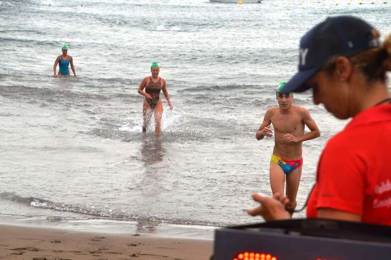 Imagen de la llegada durante la prueba del pasado año/TA.